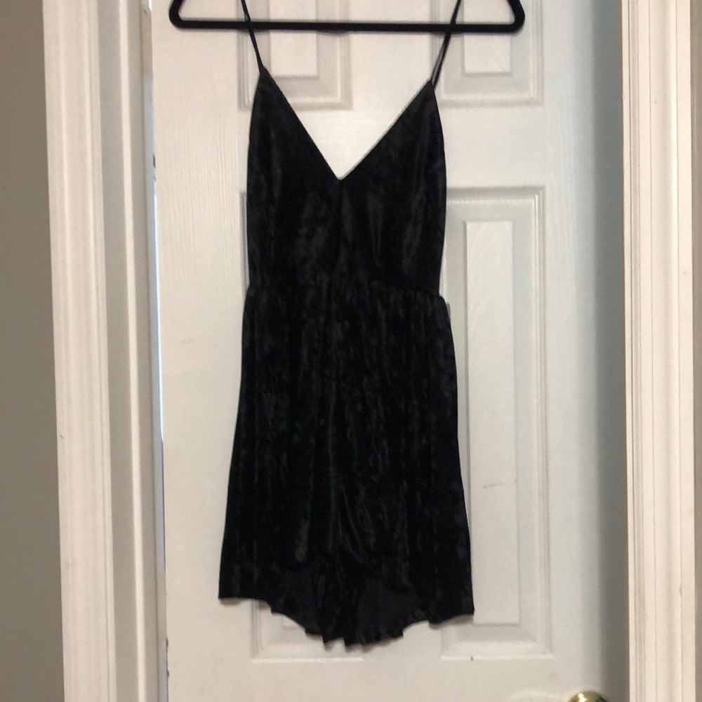 NWT Sam Edelman Velvet Romper